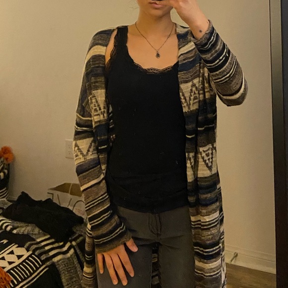 Free people print cardigan - Picture 2 of 5